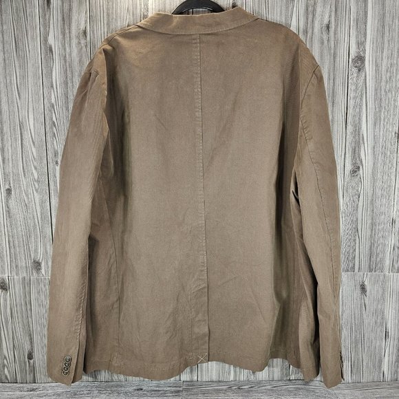 Express Notch Lapel Twill Coat - Men's Size XXL - MSRP $ 148.00 NEW - Picture 4 of 5